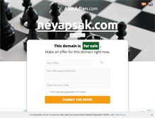 Tablet Screenshot of neyapsak.com